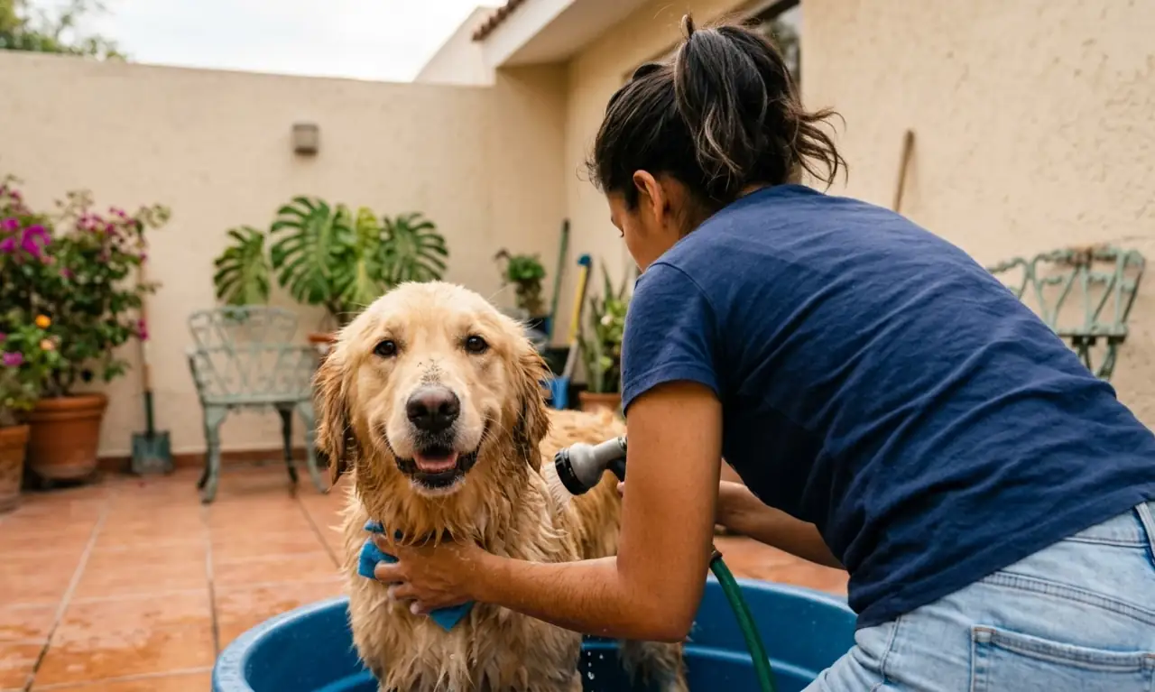 Perfil verificado de un profesional de baño de perro